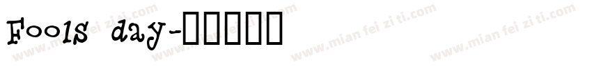 Fools day字体转换
